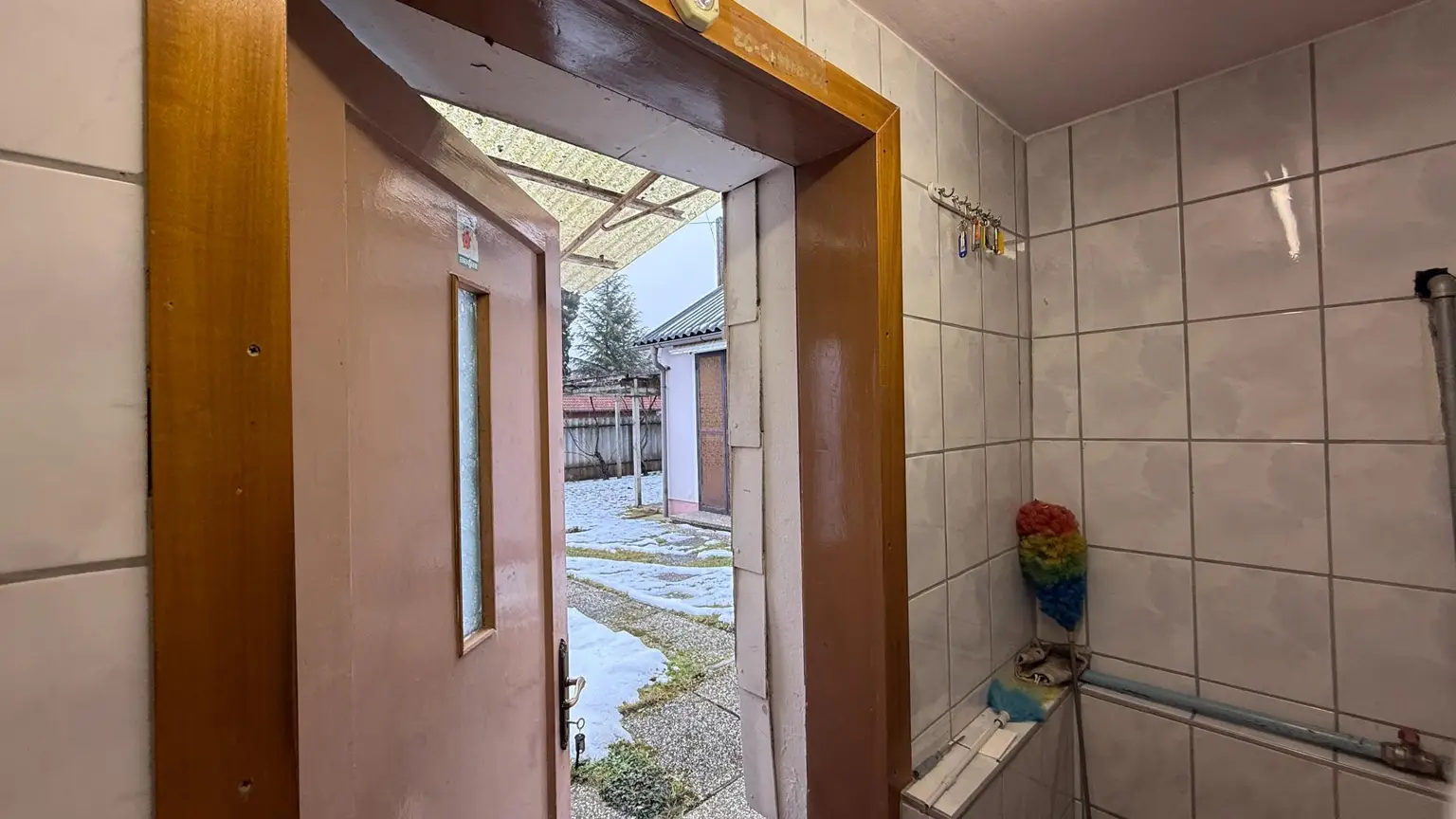 Eingang Keller vom Garten