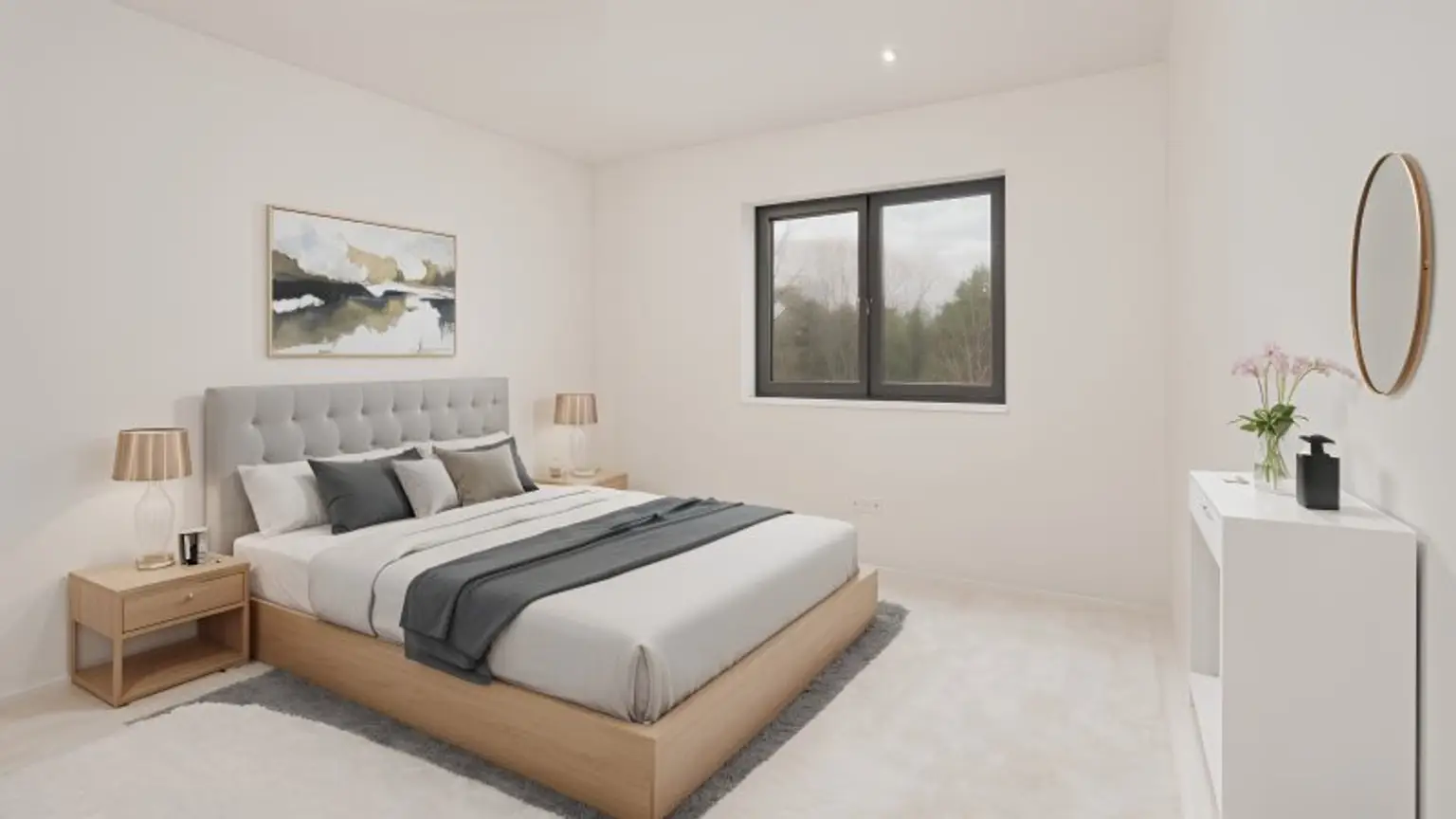 Tolle Doppelhaushälfte in Stetten - Erstbezug mit 105m², Garten & 2 Stellplätzen