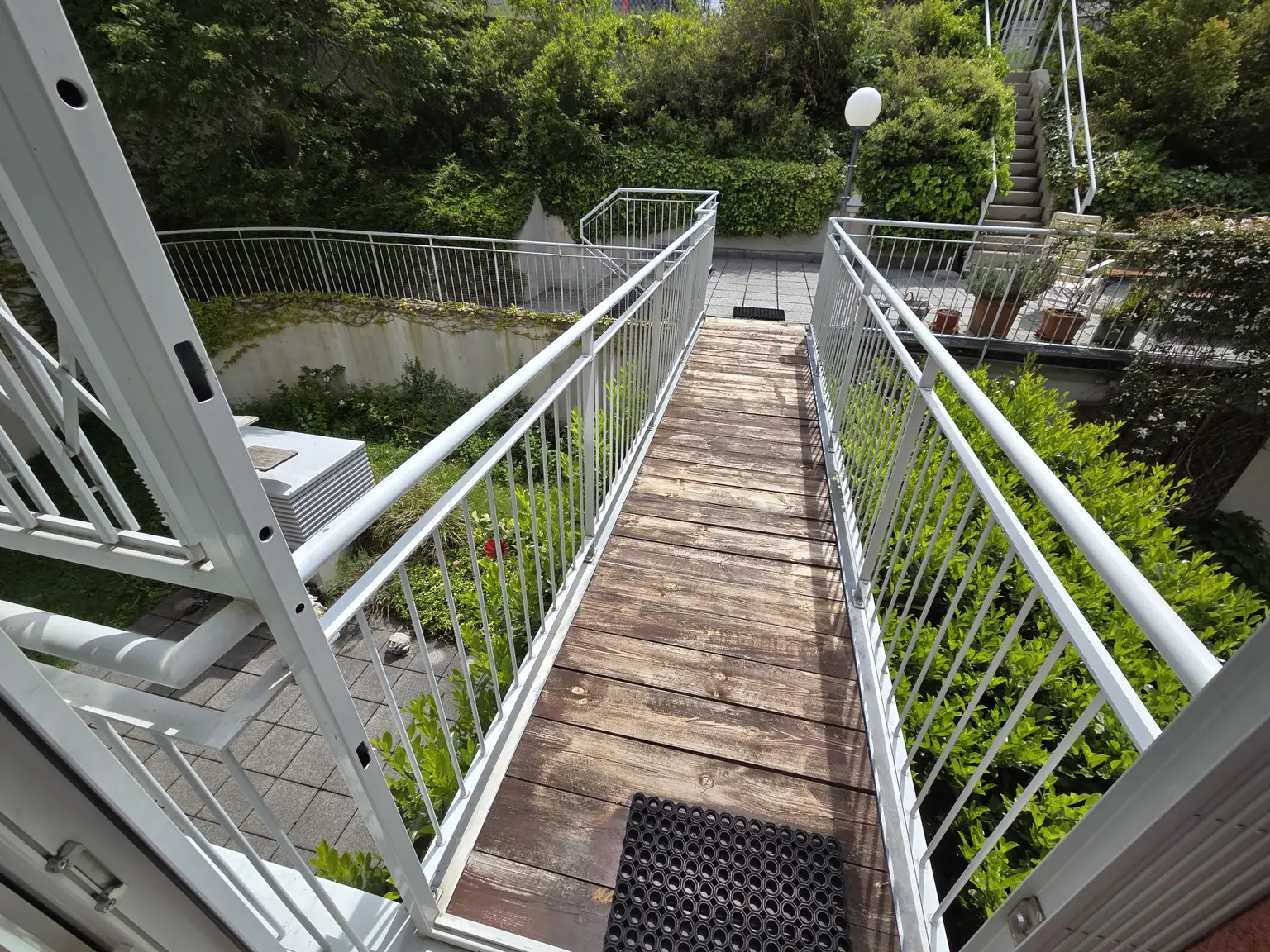 Übergang Terrasse