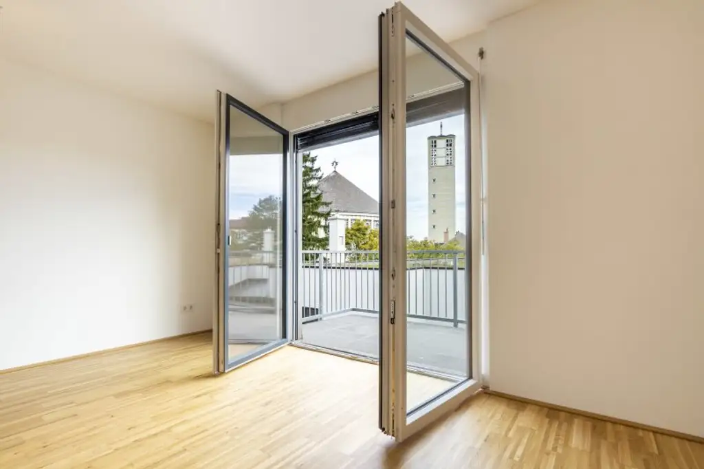 **Hofseitiger Balkon** Modernes Wohnen in ruhiger Lage