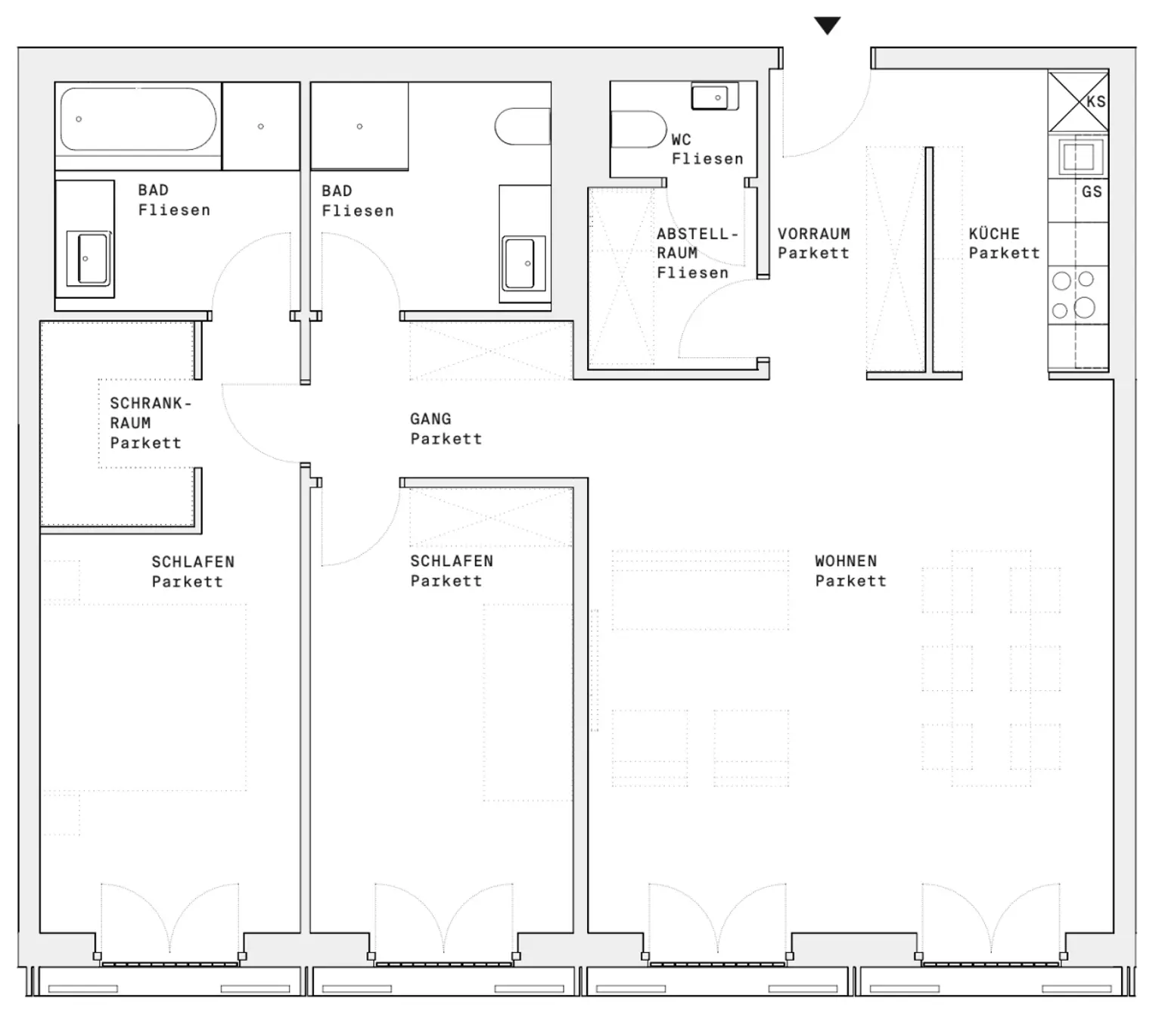 DC-FLATS: High-End-Apartment bei der UNO-City!! ERSTBEZUG!!