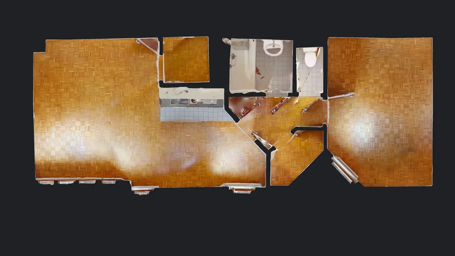 Zentrale moderne 2 Zimmer Wohnung - Ruhelage