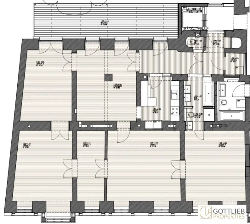 Bestlage Hamerlingplatz! 6-Zimmer-Stilaltbau-Apartment mit herrlicher West-Loggia und optionalem Tiefgaragenplatz in Grünruhelage