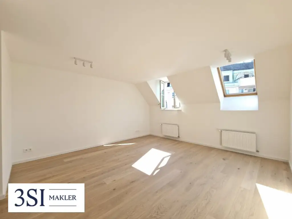 Traumhafte Dachgeschoss-Maisonnette nähe Schlossquadrat!