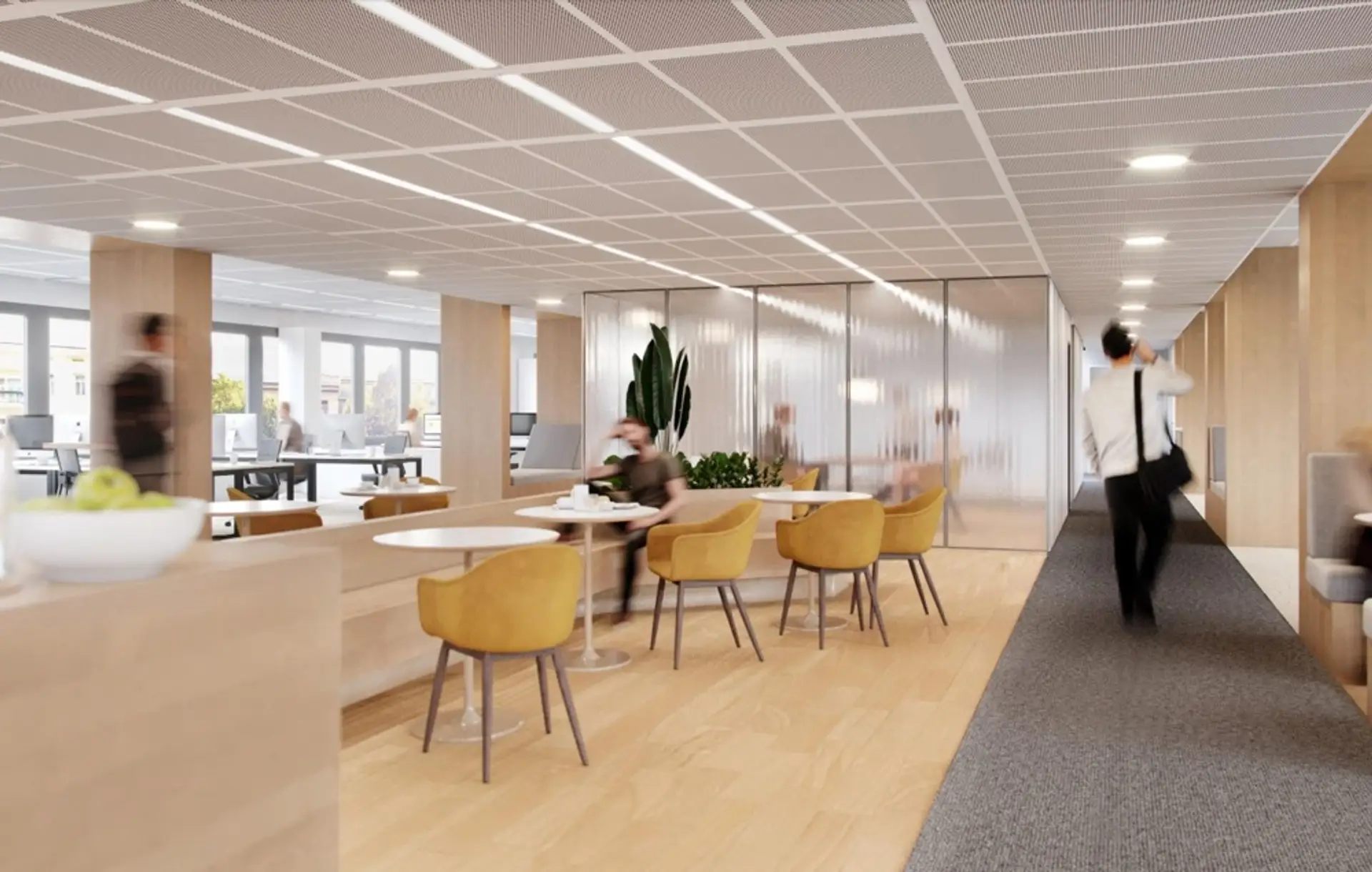 1020 Wien, Lassallestraße 9B Innen