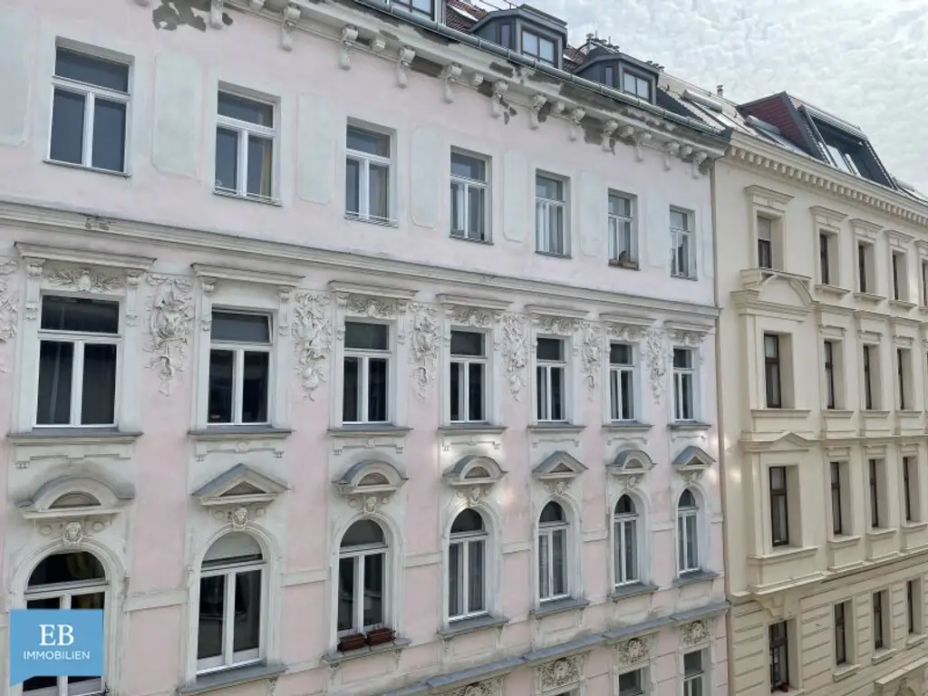 Charmante sonnige Garconniere in einem edlen Gründerzeithaus!
