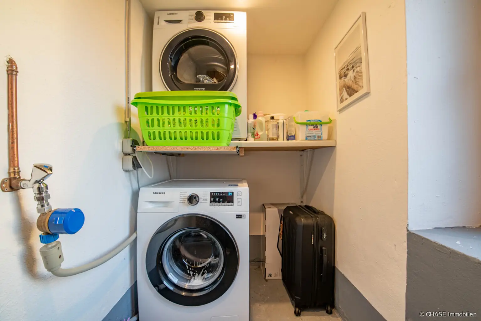 Eigener Waschraum (Keller)