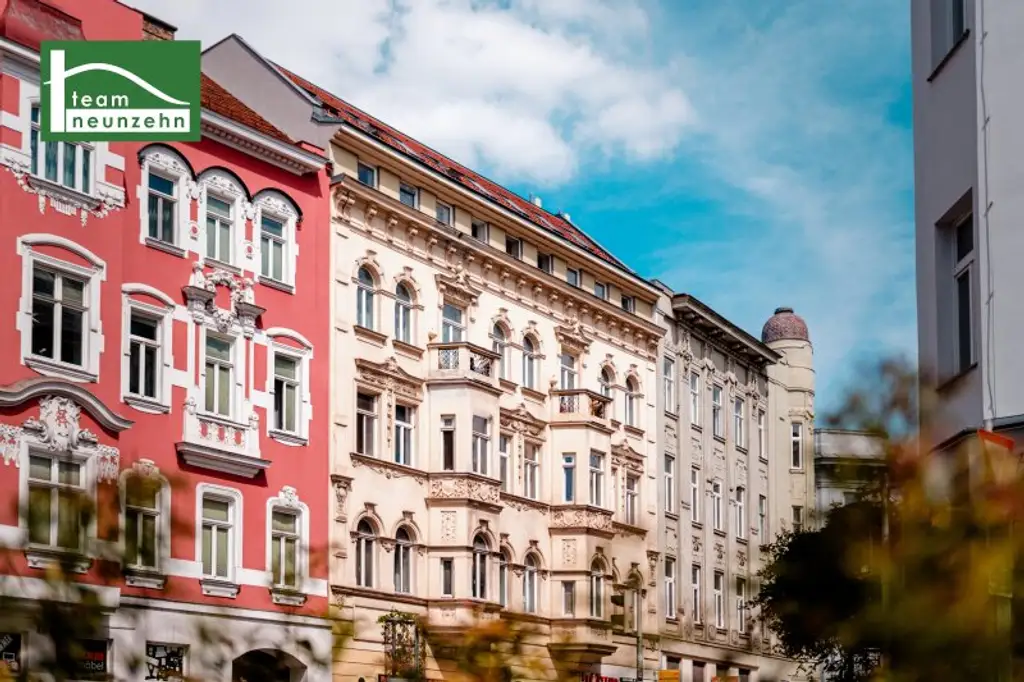 Ideal WG geeignet! Innenhof gerichtete Altbau-Wohnung nahe U4 und U6 in Sechshaus!
