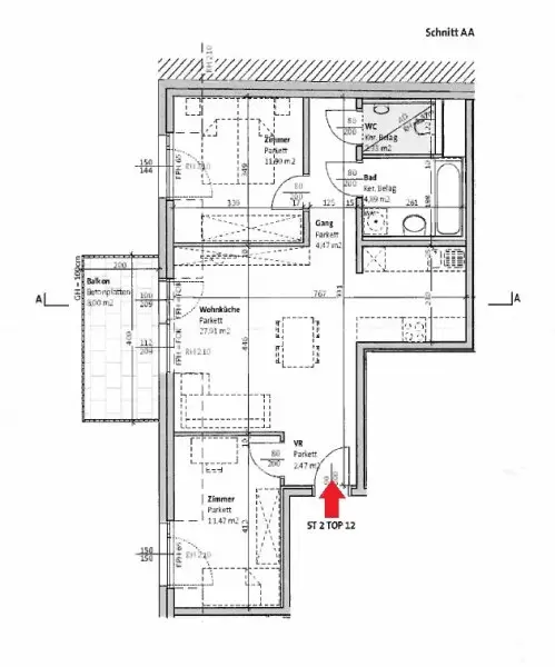 Neuwertige Wohnung im 1. Dachgeschoss mit Balkon in 1110 Wien – Ihr neues Zuhause!