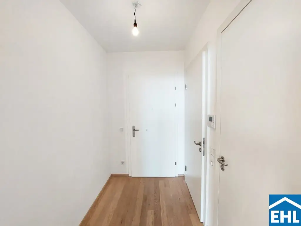 Traumhafte 2 Zimmerwohnung mit Balkon im 12. Stock im MySky-Tower