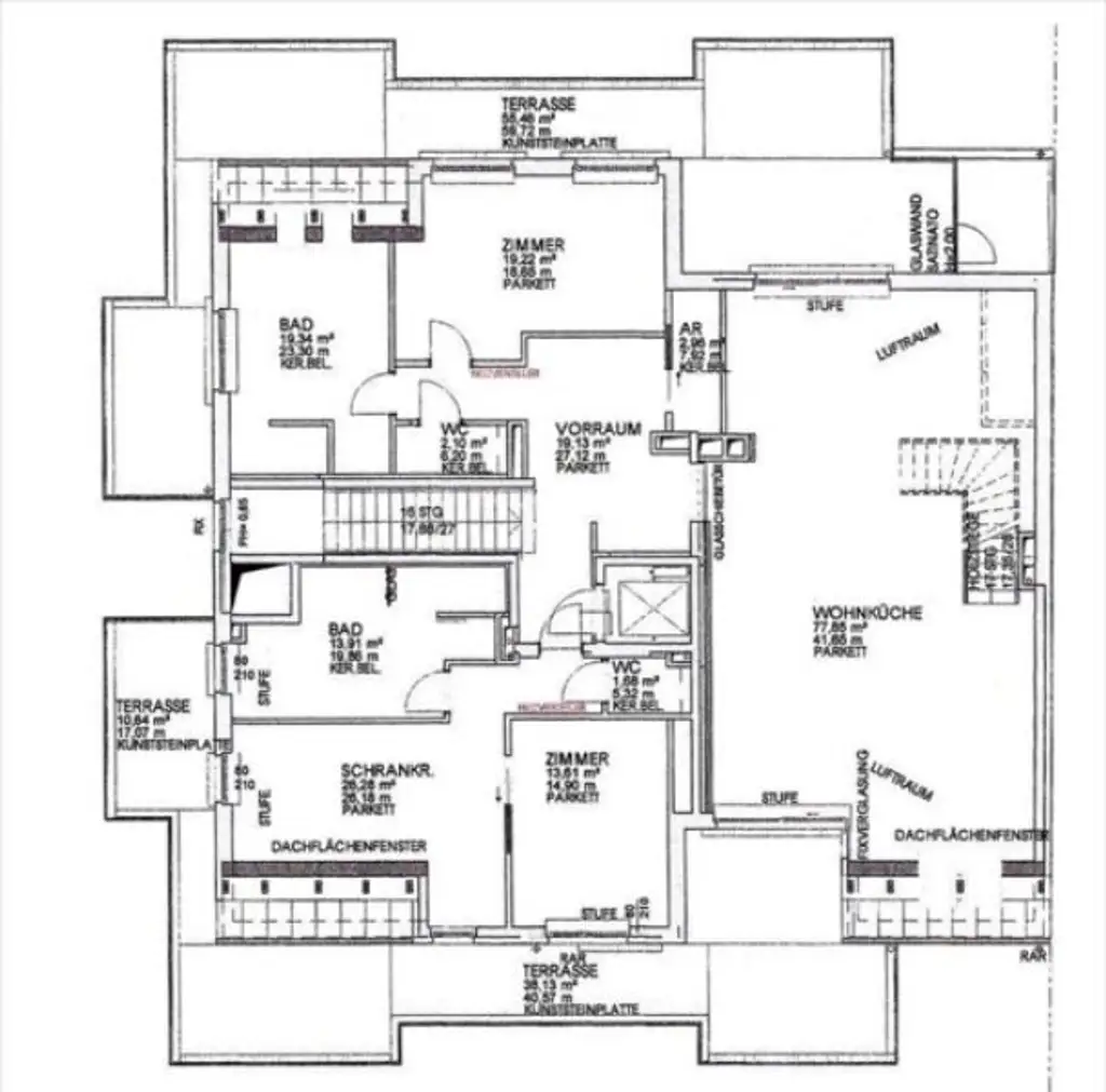 Pure Space - Luxus Penthouse in hietzinger Top-Lage