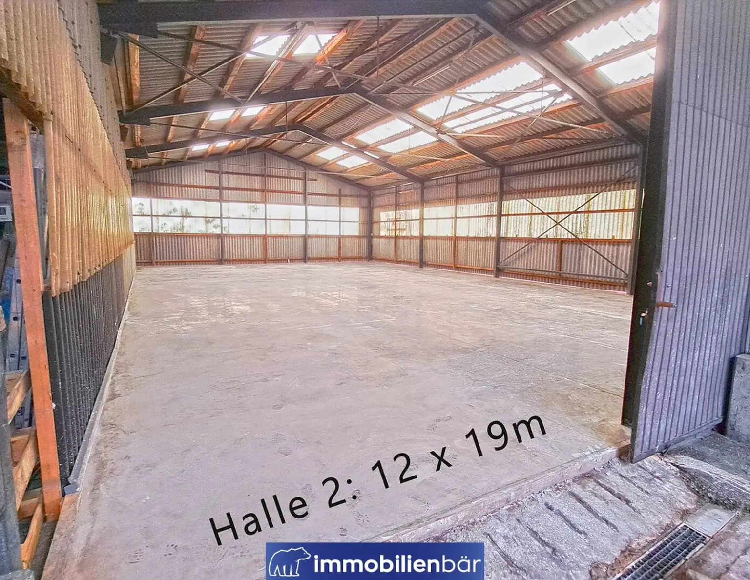 günstige Lagerhalle in Zell an der Pram - ca. 234m² - Halle 2