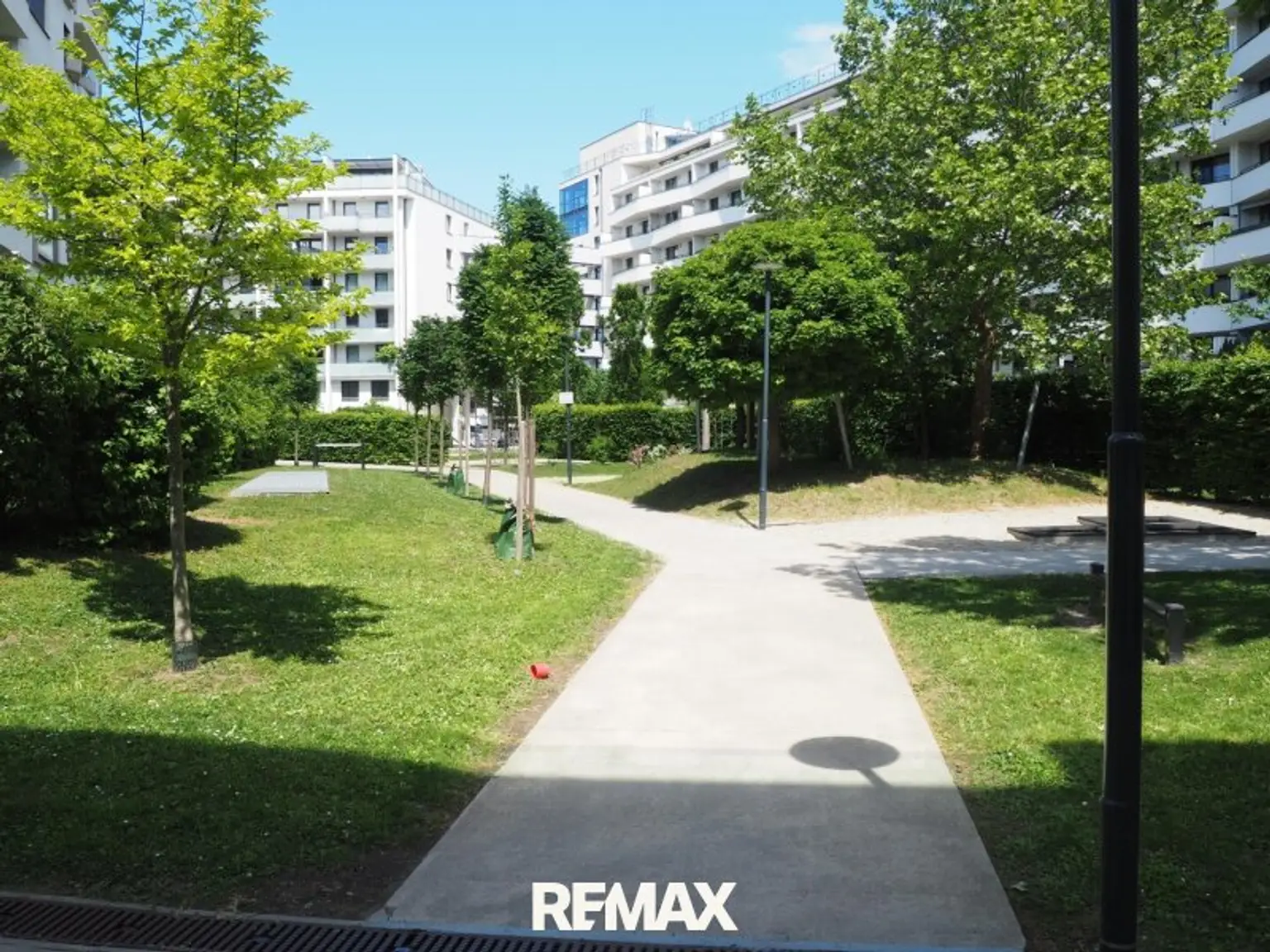 begrünte Hausanlage