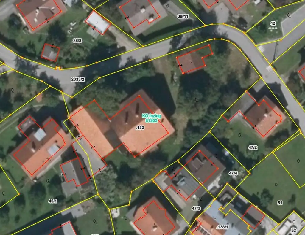 3 aufgeschlossene Bauplätze in zentrumsnaher Aussichtslage von Inzing