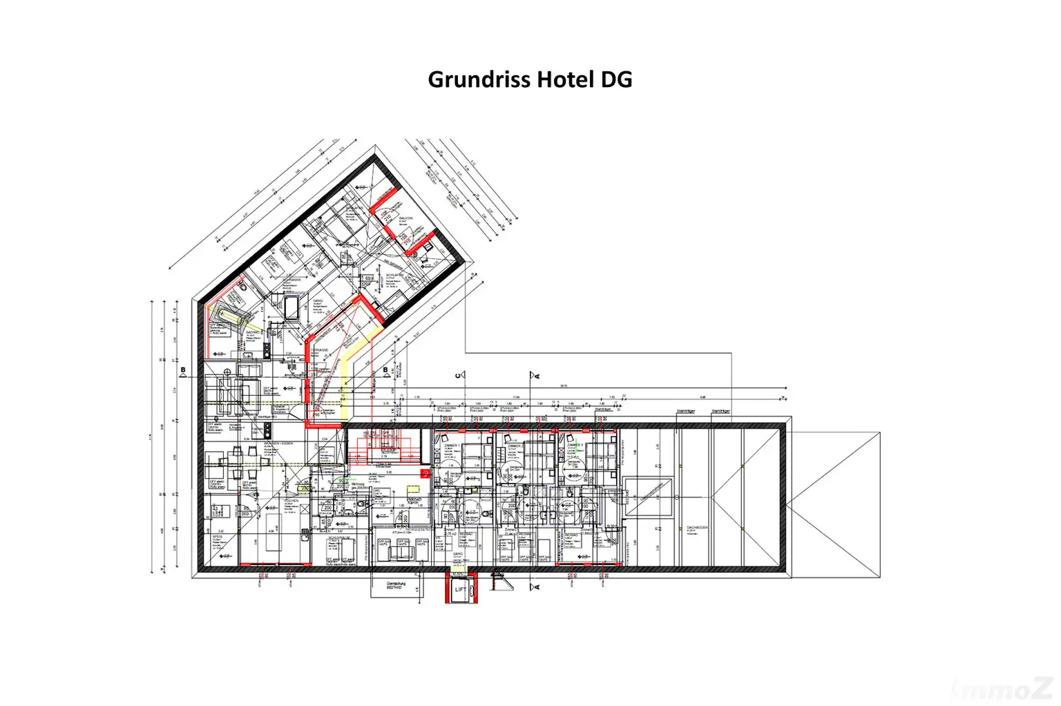 Grundriss Hotel DG