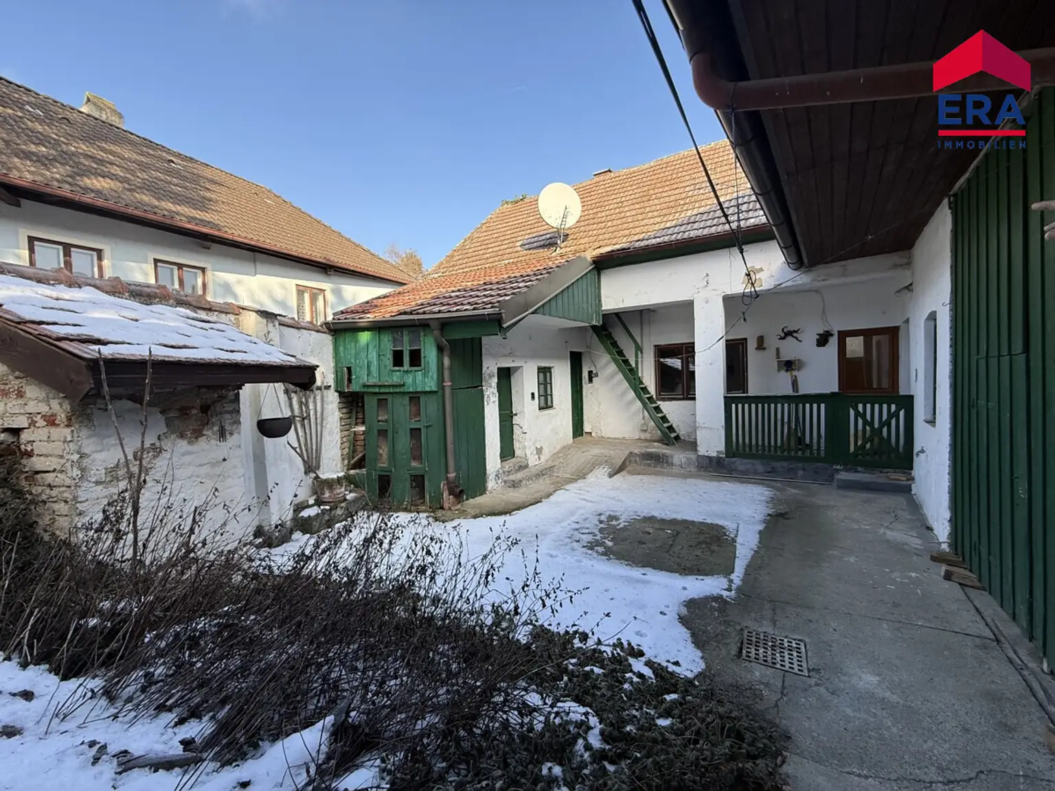 Charmantes Weinviertler Bauernhaus mit handbemalten Fliesen in Ottenthal