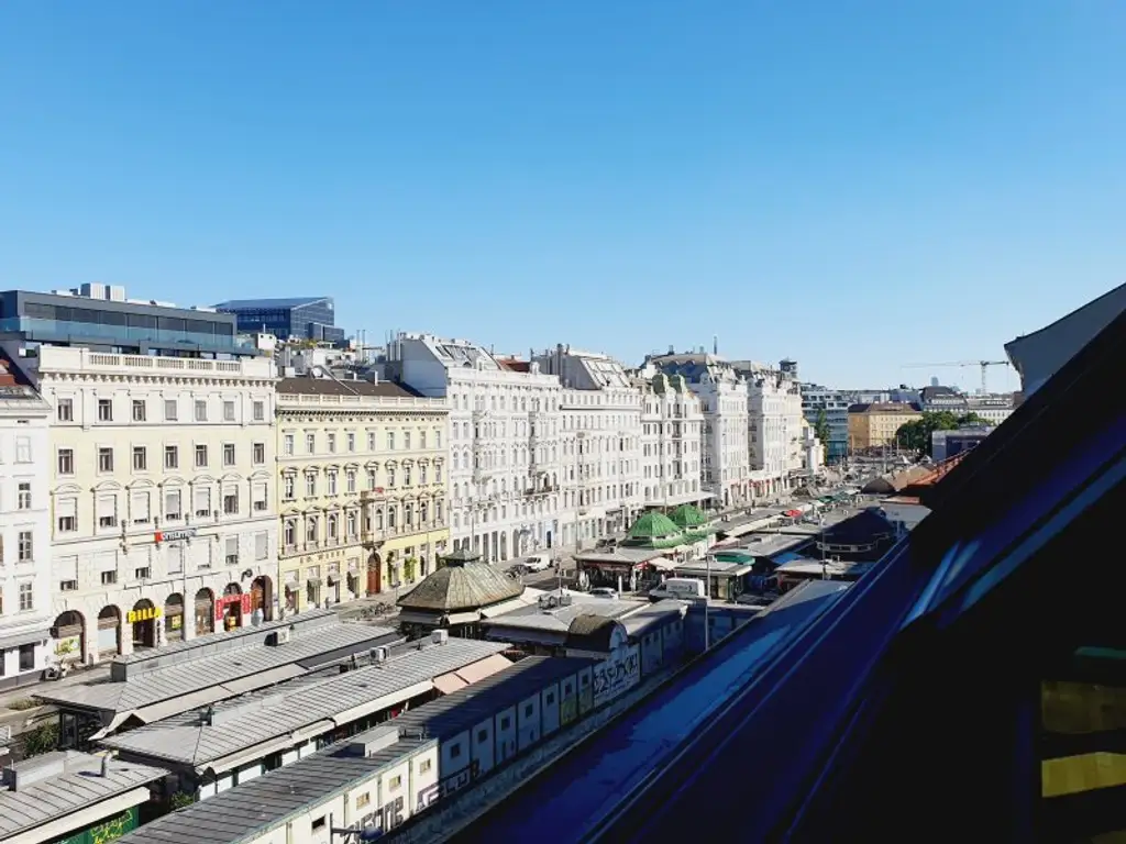 Duplex Penthouse direkt am Naschmarkt mit traumhaftem Ausblick