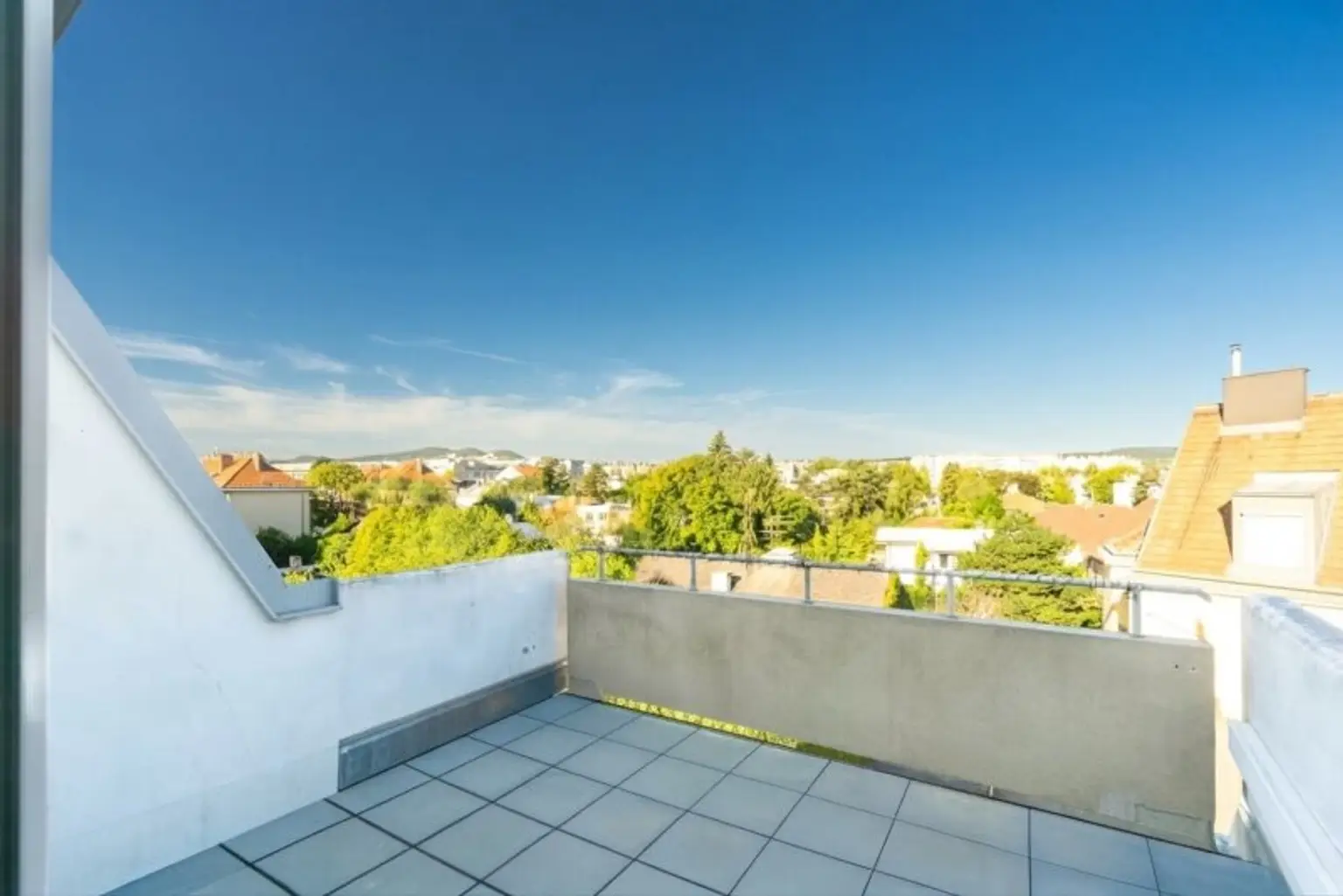 Dachterrasse mit Aussicht