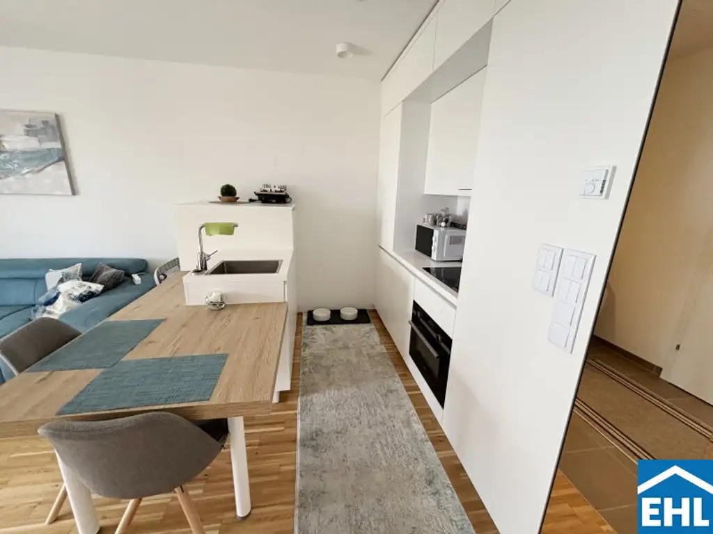 Wohnen im Grünen – Moderne 2 Zimmer-Wohnung direkt am Kurpark Oberlaa
