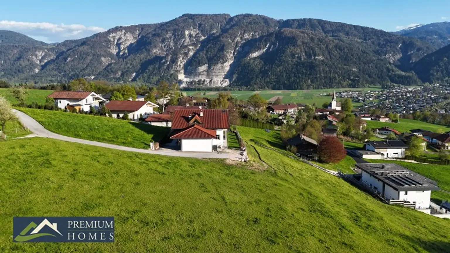 BREITENBACH am Inn - KLEINSÖLL - Baugrundstück 600 m² - Drohnenaufnahme