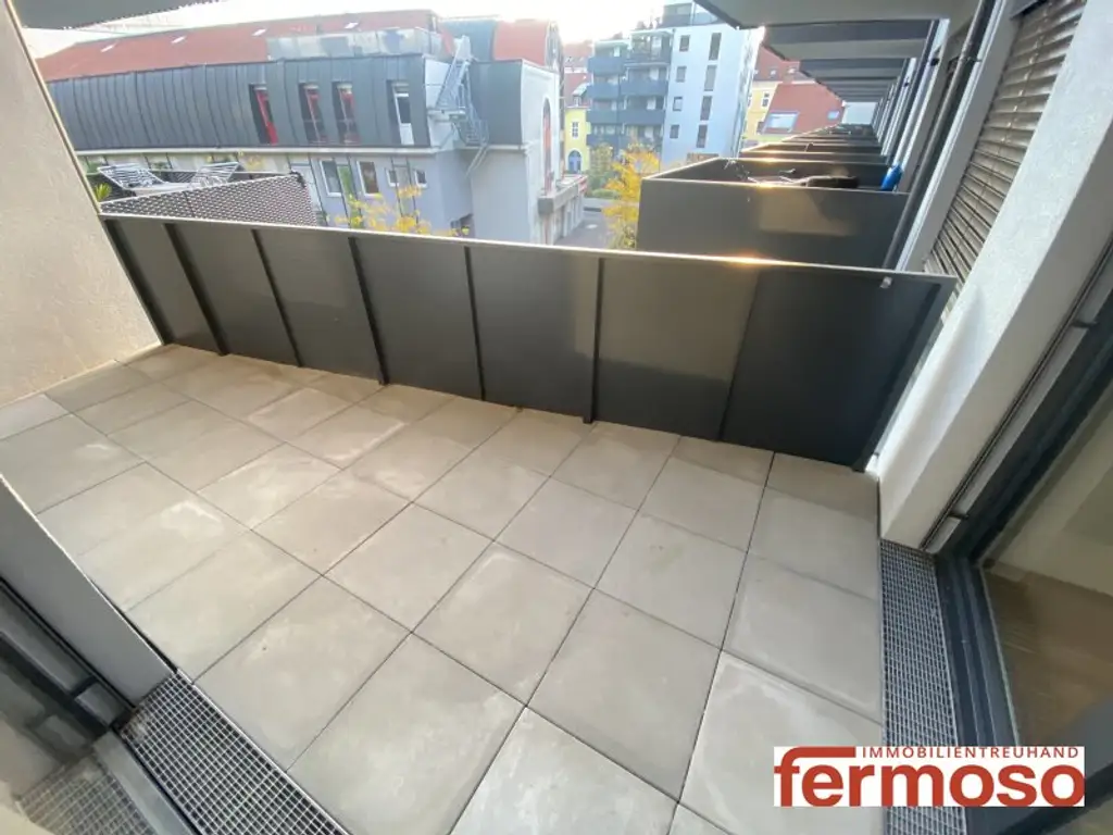 Stilvoll wohnen im Grazer Lend – 3-Zimmer-Wohnung mit Loggia & Top-Grundriss!