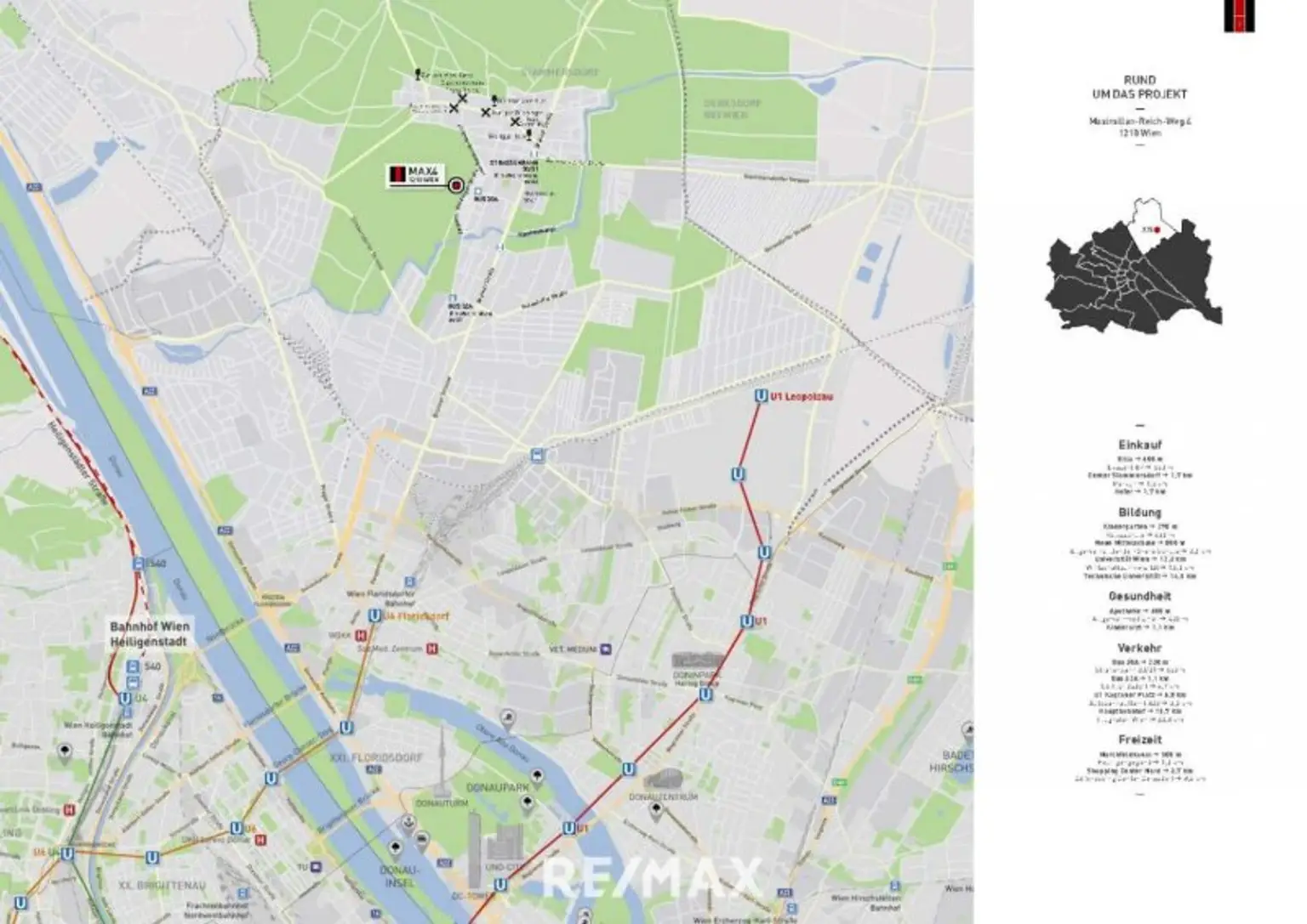 Vermietete Anlegerwohnung in ausgezeichneter Grünlage des 21. Bezirks
