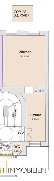 *NEU* Sanierungsbedürftige 1-Zimmer Wohnung