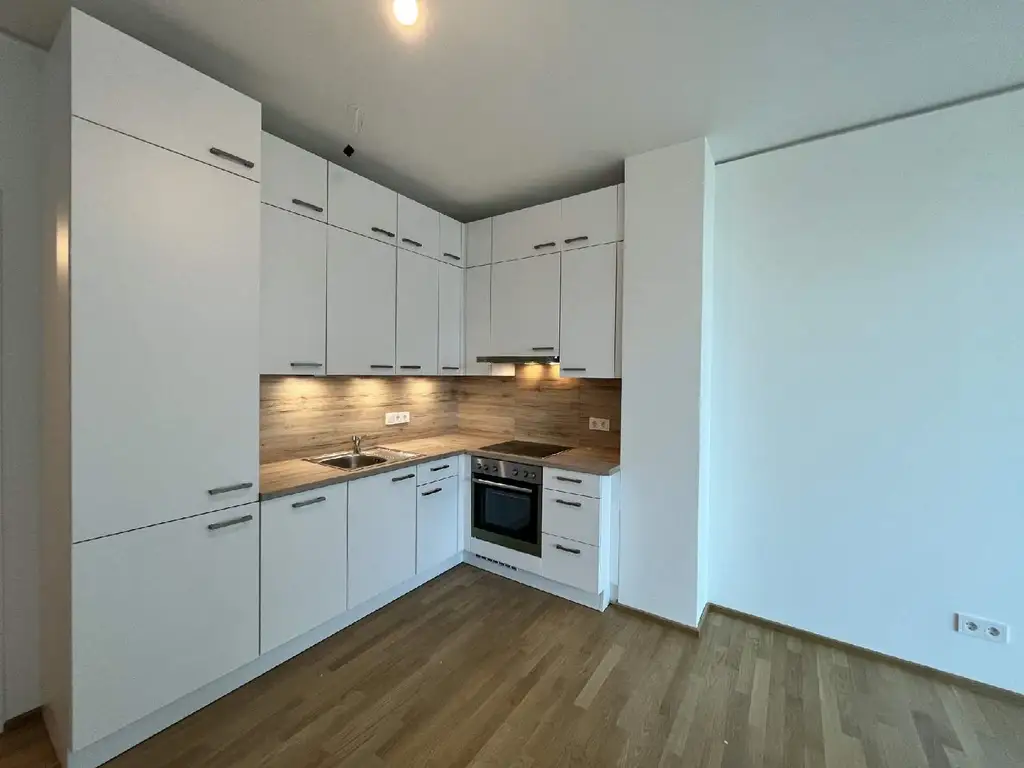 Blick auf die Vienna Skyline - Wohnen im Triiiple Tower