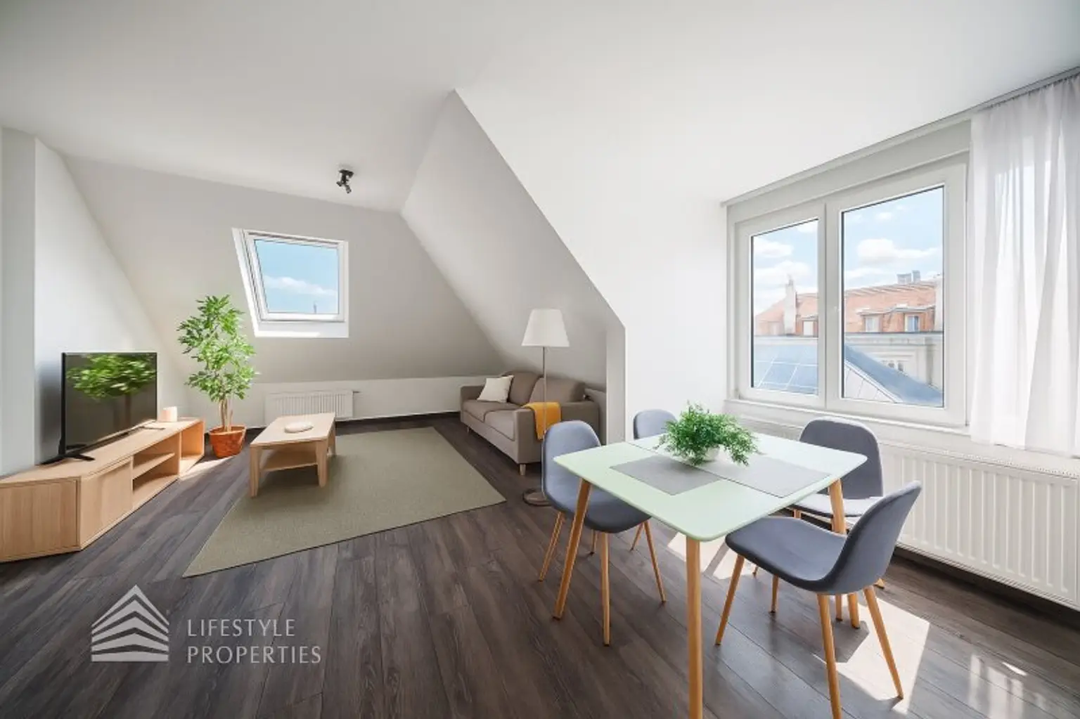 Dachgeschosswohnung mit Grünblick – 3 Zimmer im 18. Bezirk