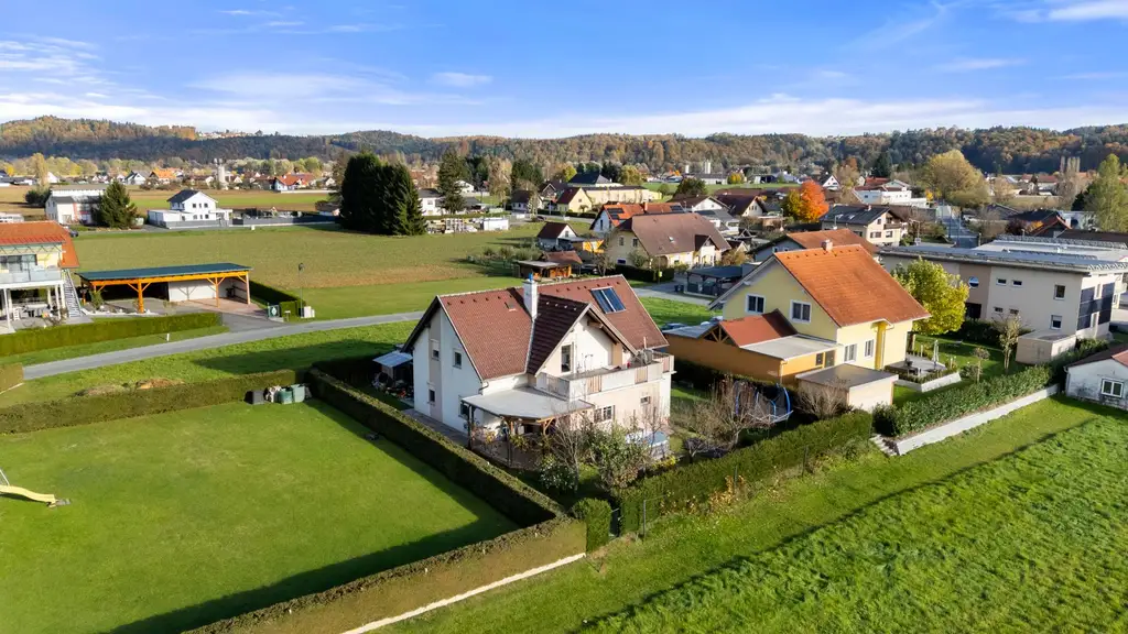 Stilvolles Eigenheim in sonniger Siedlungslage am Rande von Heimschuh