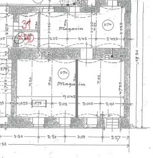 Strassenseitig begehbare Lagerflache - Nähe Palais Liechtenstein -  HMZ 5€/qm