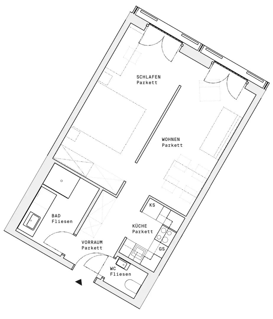 DC-FLATS: High-End-Apartment bei der UNO-City!! ERSTBEZUG!!