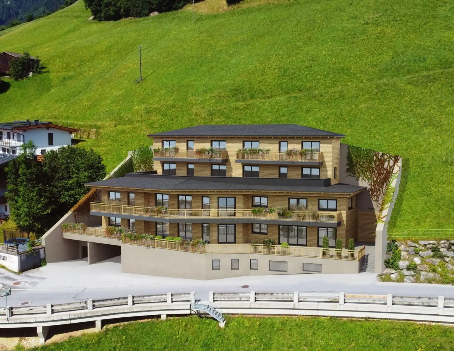 Bergidyll- Ferienwohnungen Nähe Mayrhofen (Baubeginn erfolgt !)