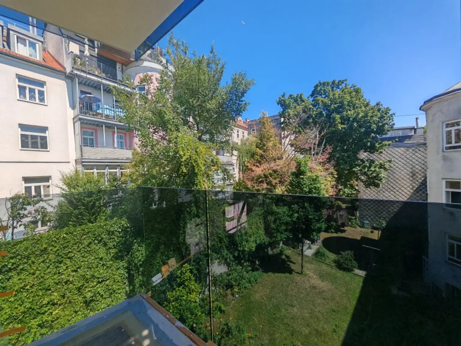 Ausblick Hof