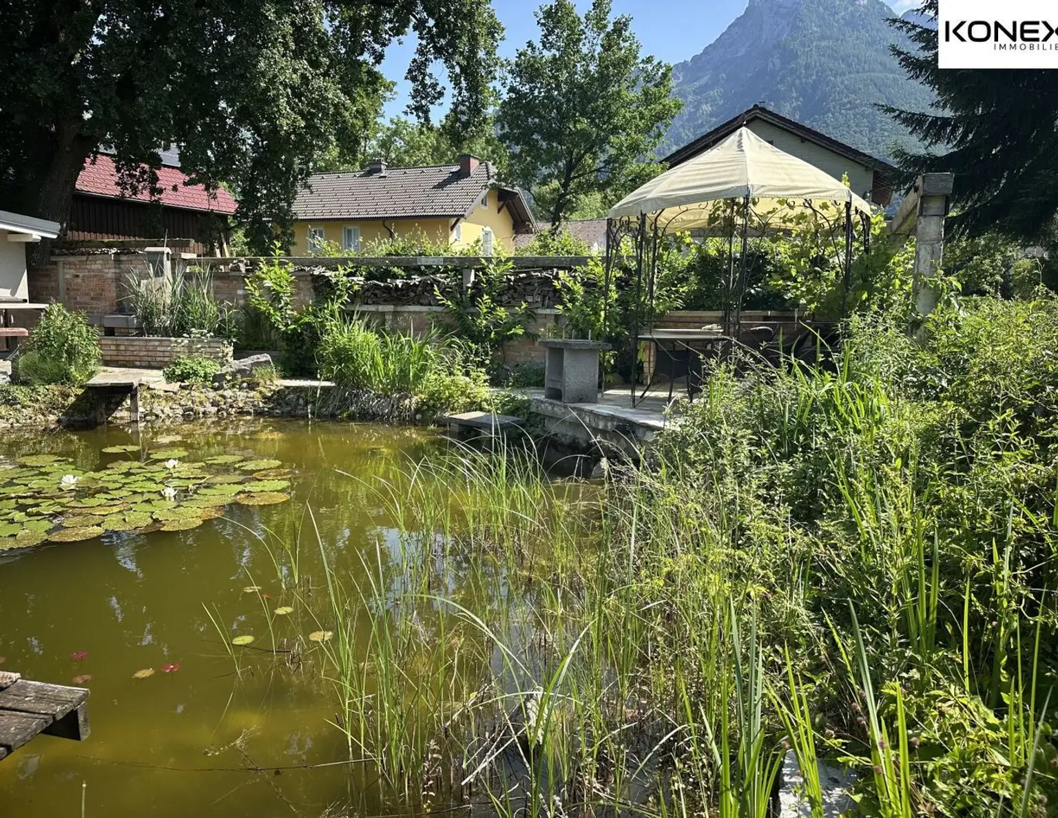 Stilvolles Einfamilienhaus mit Pool & Teich in begehrter Lage Salzburg-Moosstraße