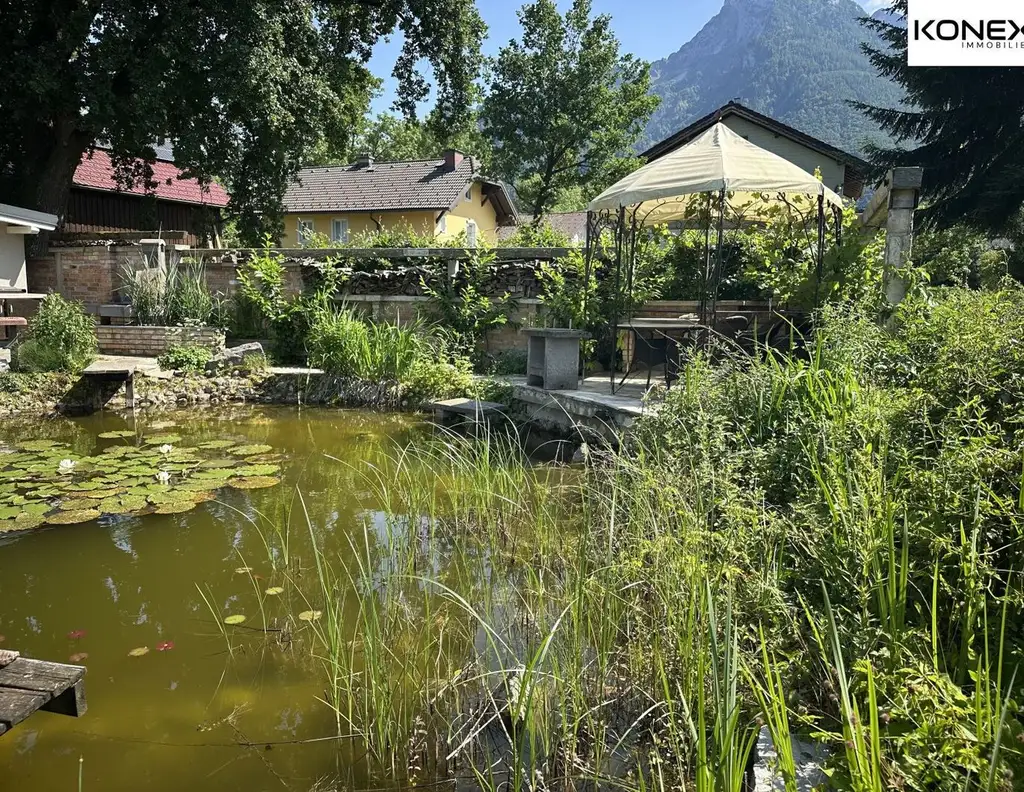 Stilvolles Einfamilienhaus mit Pool & Teich in begehrter Lage Salzburg-Moosstraße