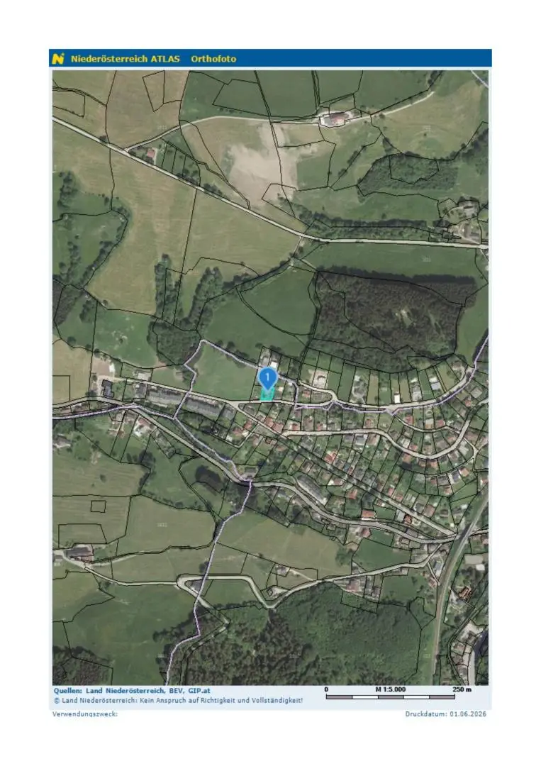 Orthofoto (Quelle: Nö-Atlas)