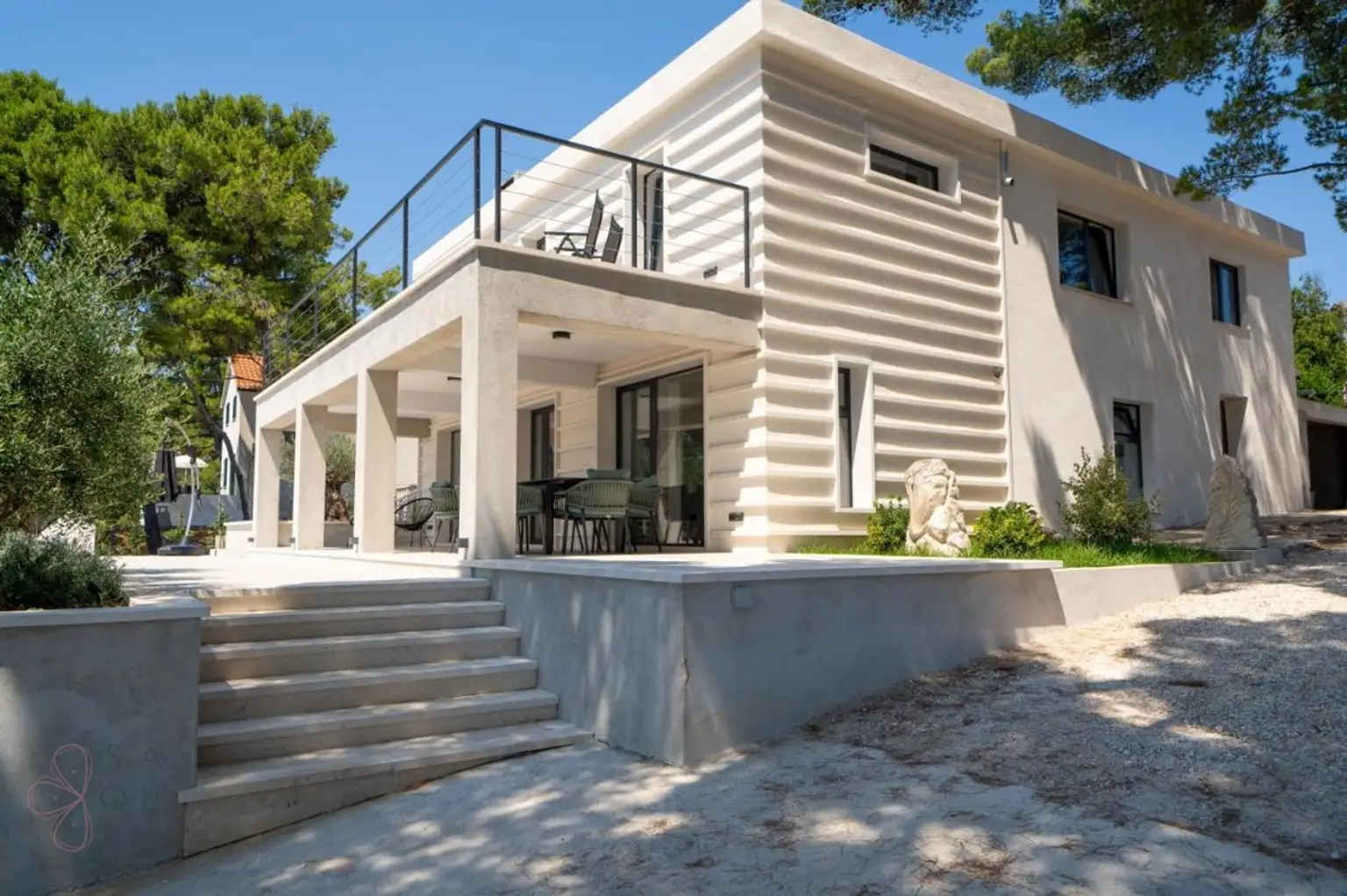 Steinvilla direkt am Meer – Exklusives Anwesen auf der Insel Brač