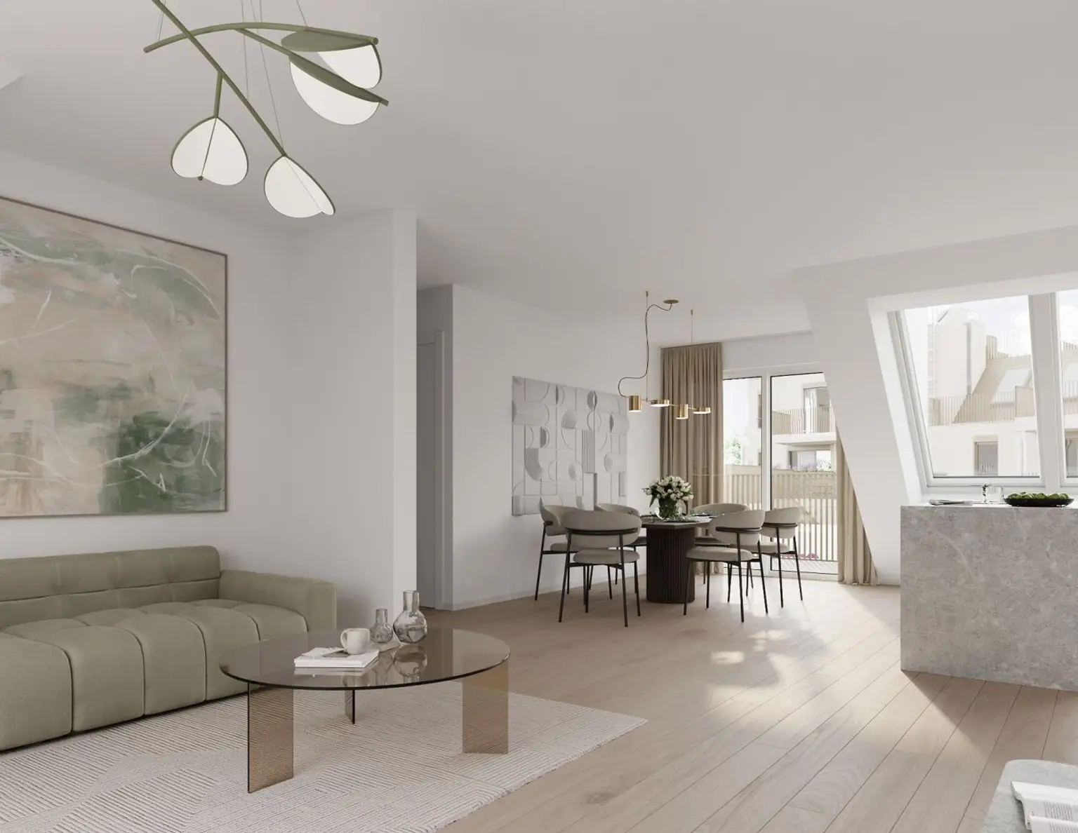 "Wohnoase Siebenbrunnengasse 44 - Erstbezug mit Balkon - Nachhaltig. Ruhig. Besonders."