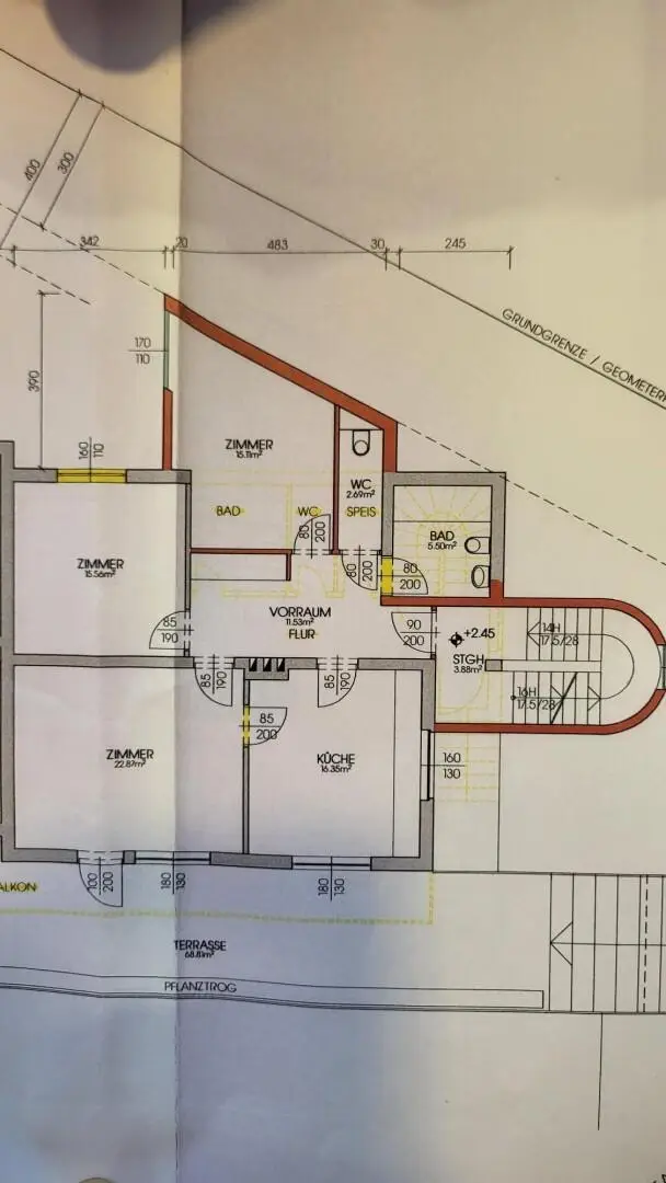 Grundriss Wohnung