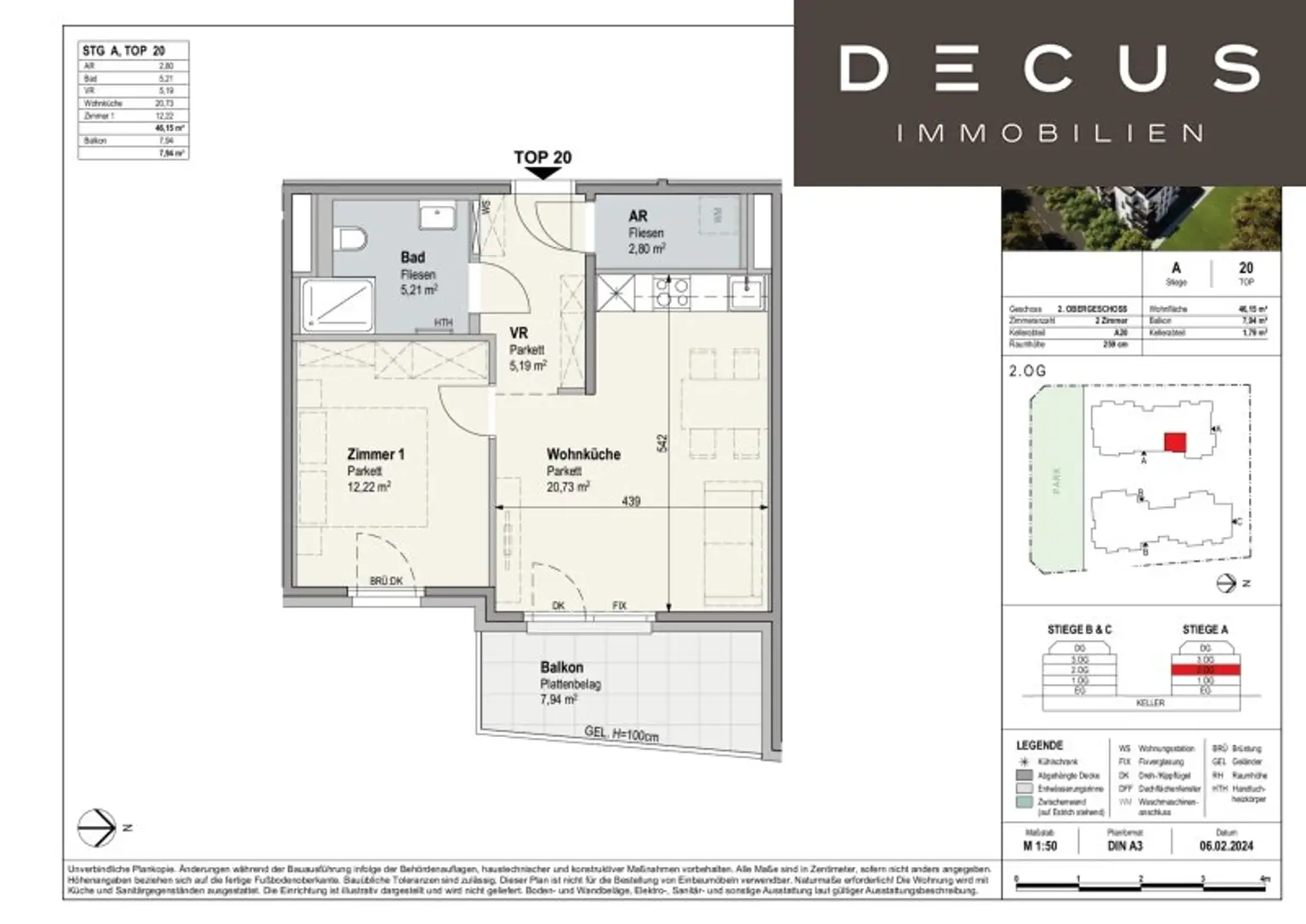 WOHNEN IM GRÜNEN IN BEGEHRTER LAGE | HELLE 2-ZIMMER-WOHNUNG MIT MORGENSONNE | AB 01.02.2026 VERFÜGBAR