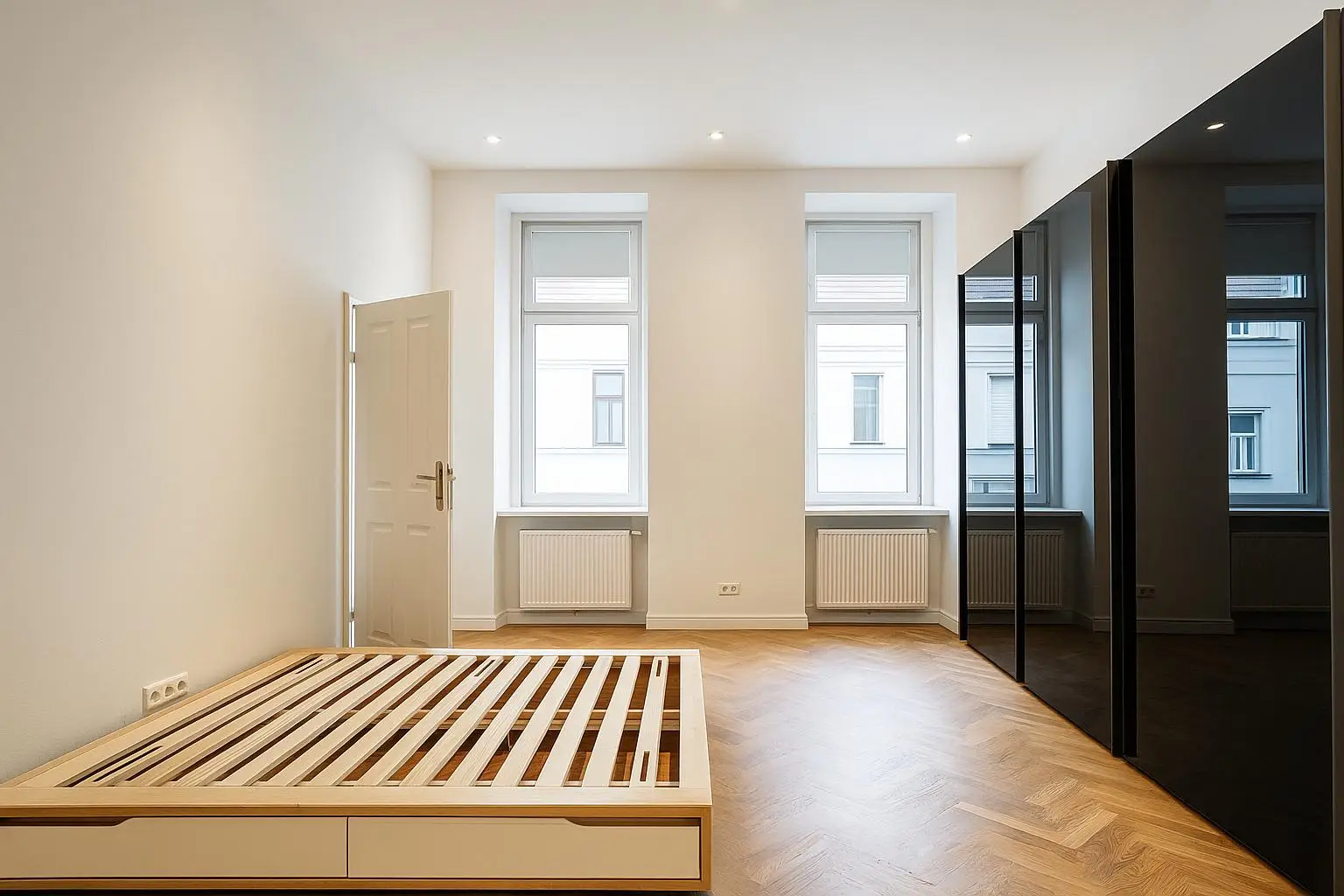 Stilvolle Altbauwohnung mit Balkon in begehrter Lage des 18. Bezirks – unbefristete Miete