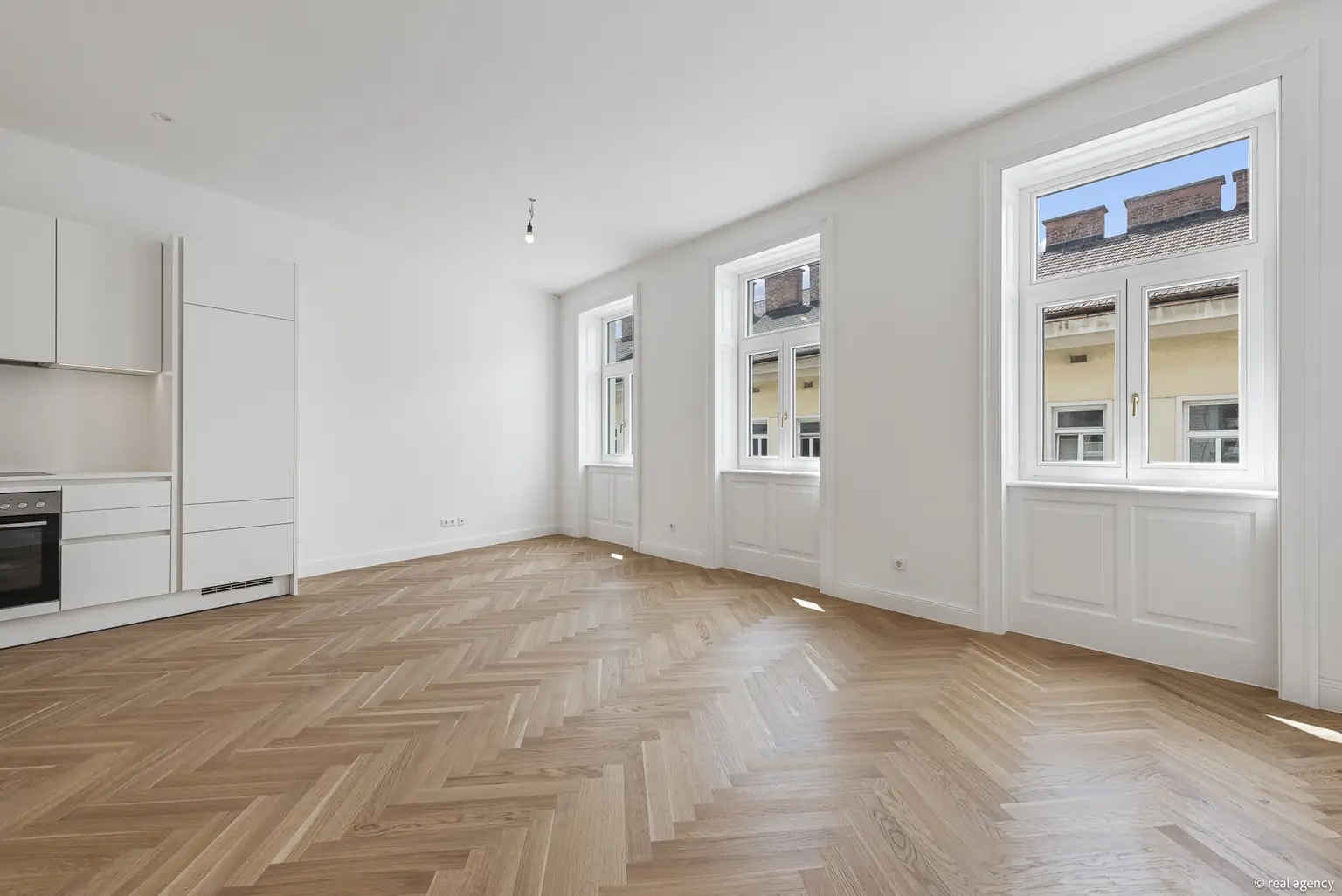 Moderne 2-Zimmer-Wohnung mit großzügiger Wohnküche und Terrasse