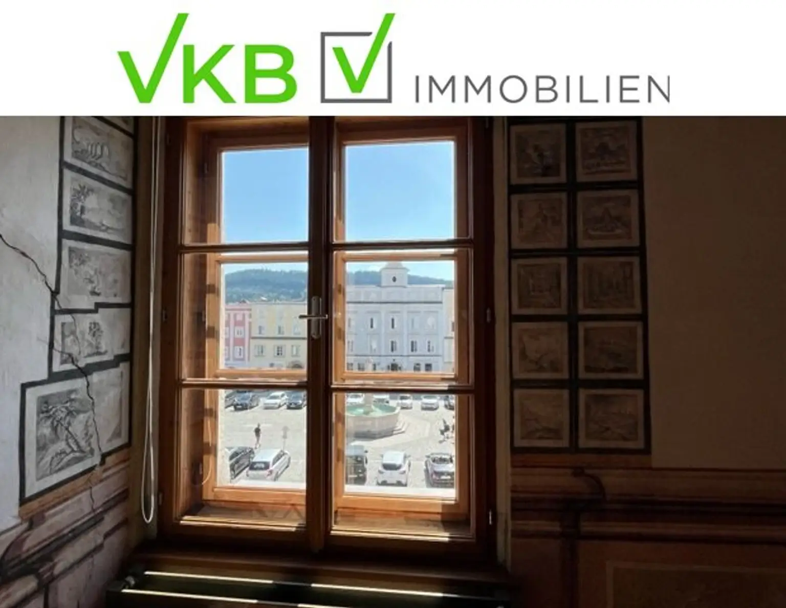 Freistadt-Stadtplatz: Stilvolles Arbeiten (3 Büroräume)