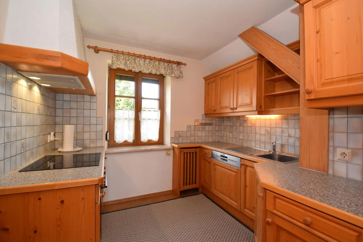 Küche im Obergeschoß