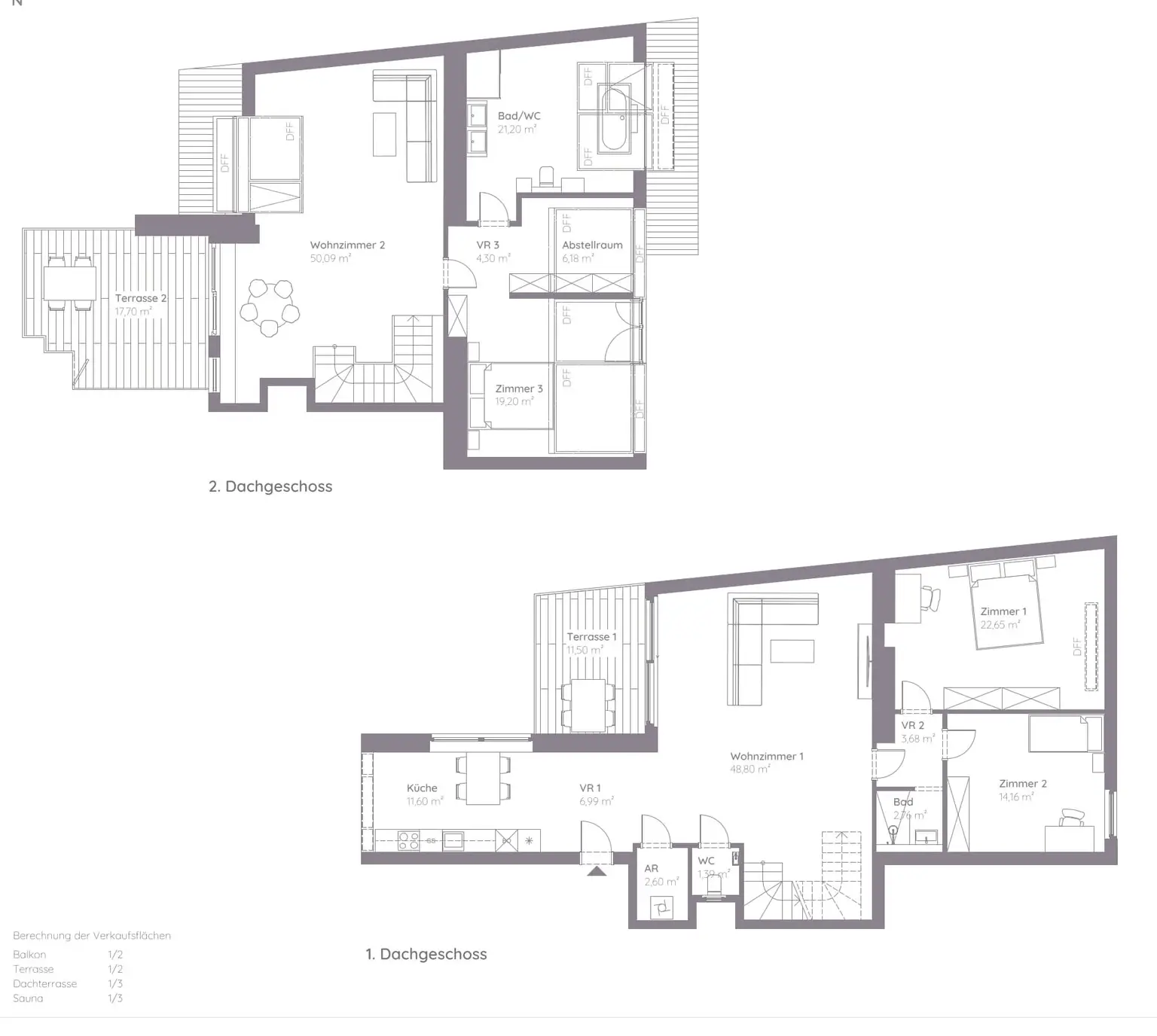 Stilvolles Penthouse in begehrter Lage