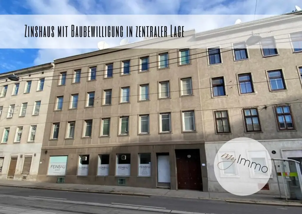 Zinshaus mit Baubewilligung in zentraler Lage