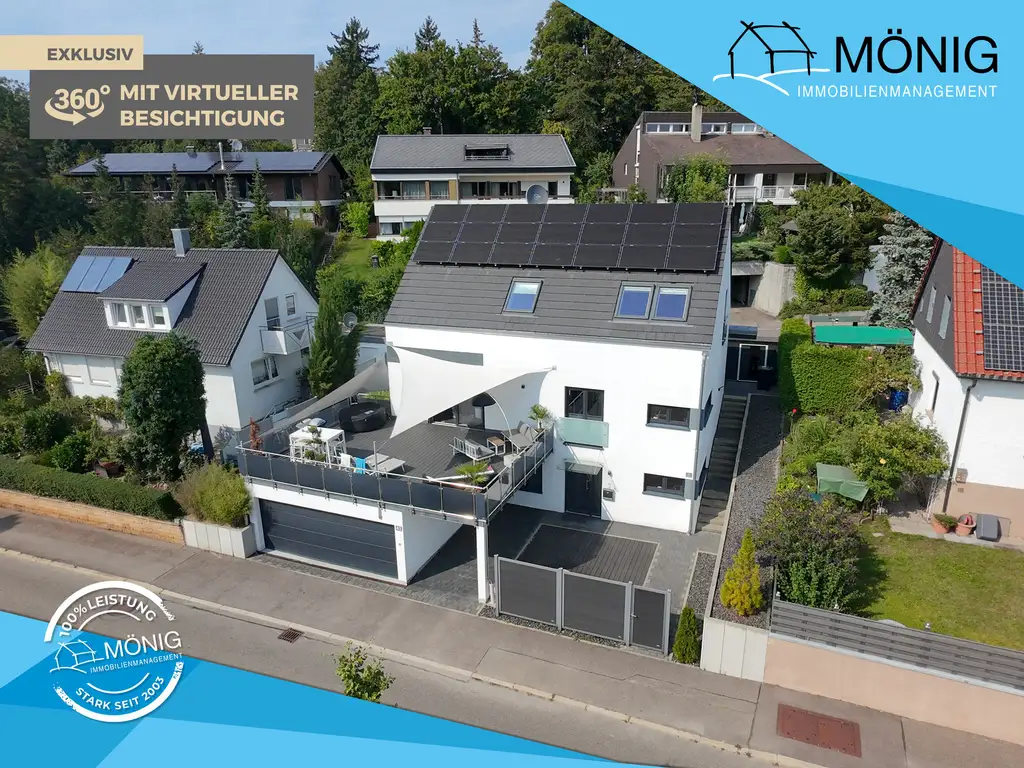 Highlight am Tannenberg! Smarthome mit 5,5 Zimmern, Terrasse, Garten und Doppelgarage in Böblingen