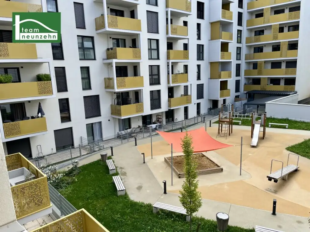 Küche und Tiefgaragenplatz inkludiert! Herrliche Neubau-Erstbezugswohnung zwischen An der Schanze und dem Kirschblütenpark