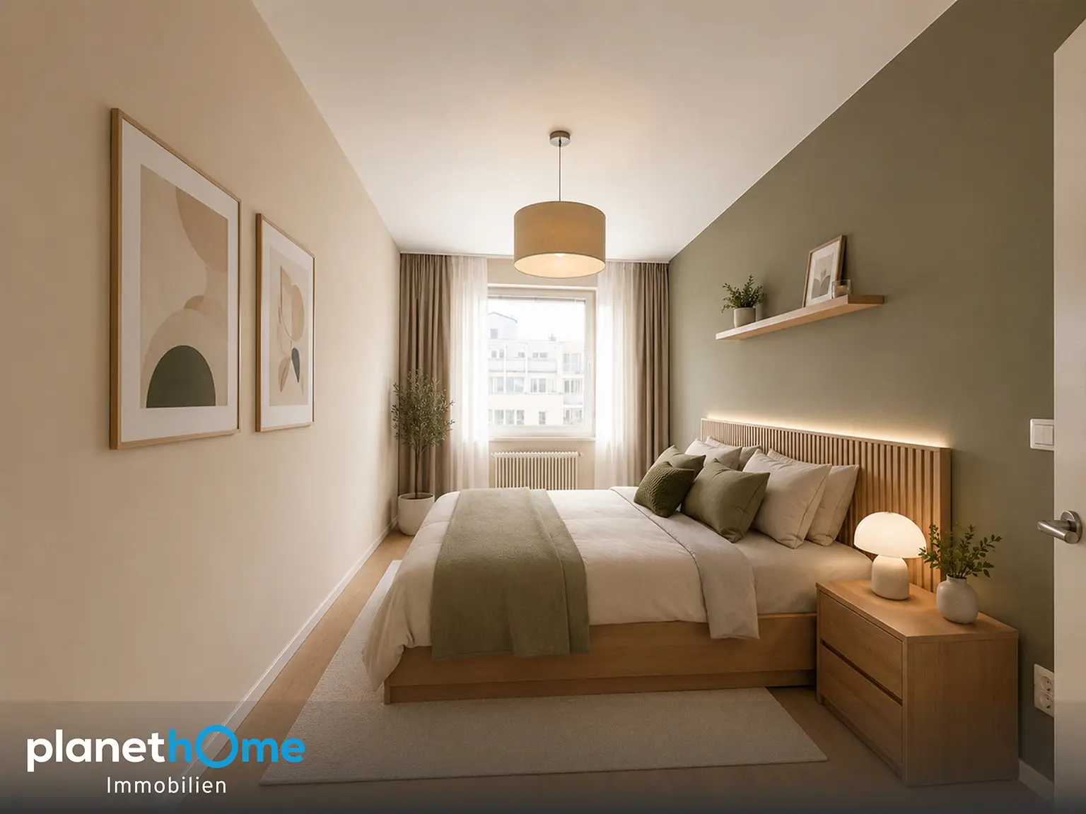 Elternschlafzimmer Staging